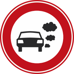 Bord C22e: Milieuzone (Emissieklasse)