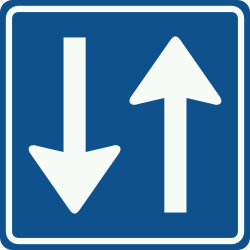 Bord C5: Inrijden toegestaan