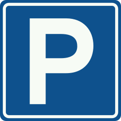 Bord E4: Parkeergelegenheid
