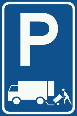 Bord E7: Gelegenheid voor laden en lossen