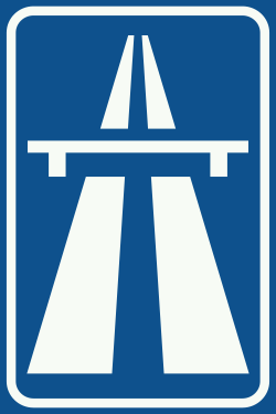 Bord G1: Autosnelweg