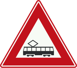 Bord J14: Tramkruising