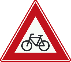 Bord J24: Fietsers en bromfietsers