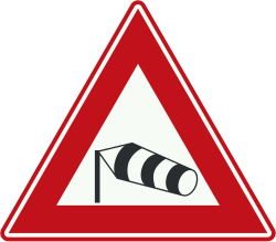 Bord J31: Zijwind