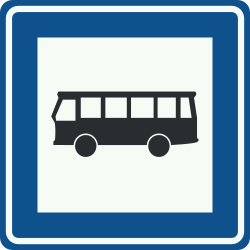 Bord L3b: Bushalte