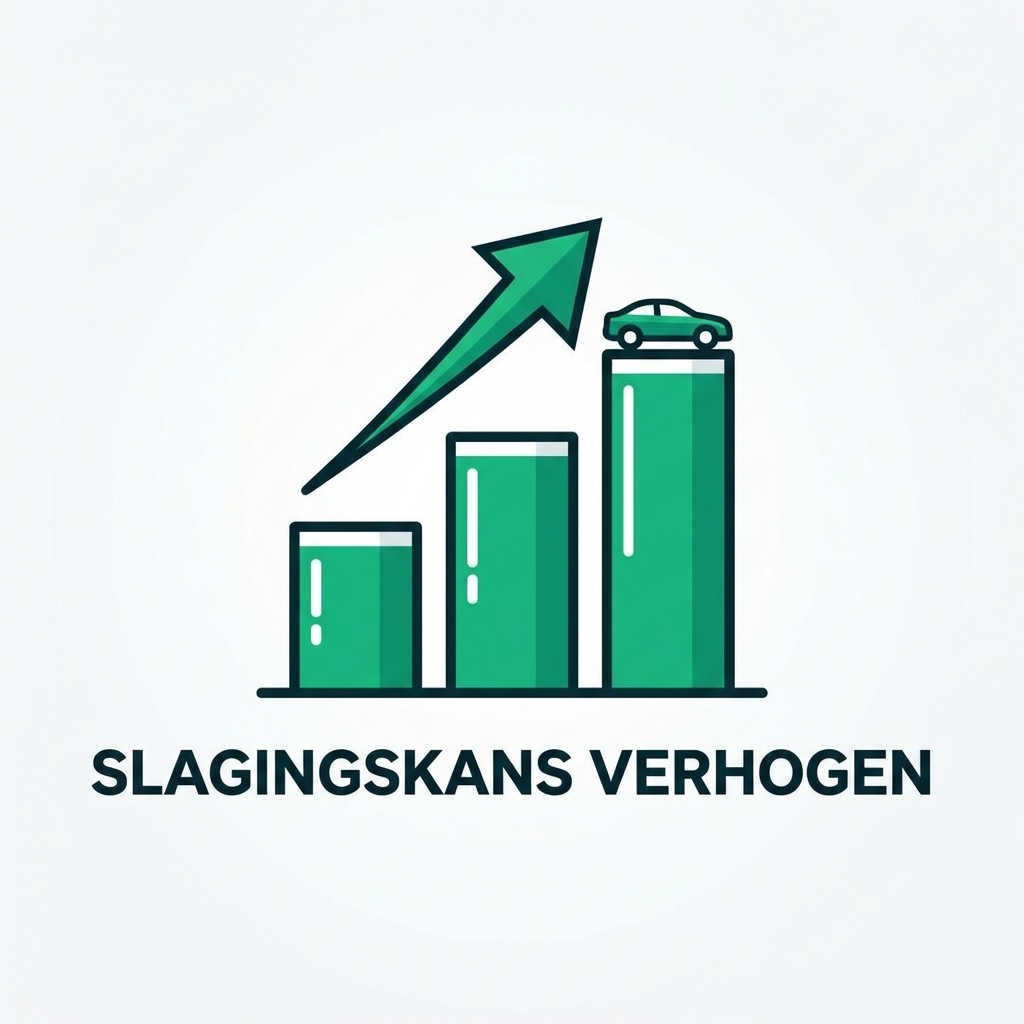 Auto theorie slagingskans verhogen — 7 strategieën